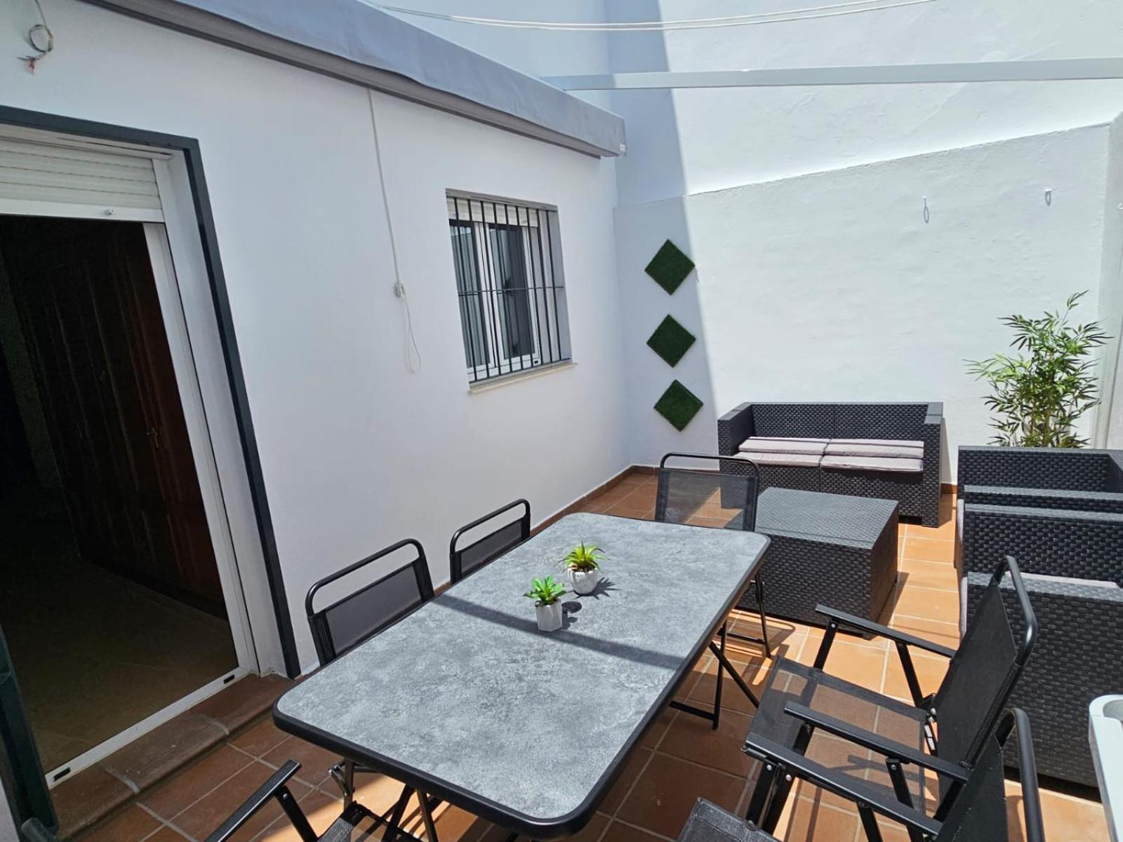 צ'יקלנה דה לה פרונטרה Apartamentos Terraza Chiclana Centro Ciudad מראה חיצוני תמונה